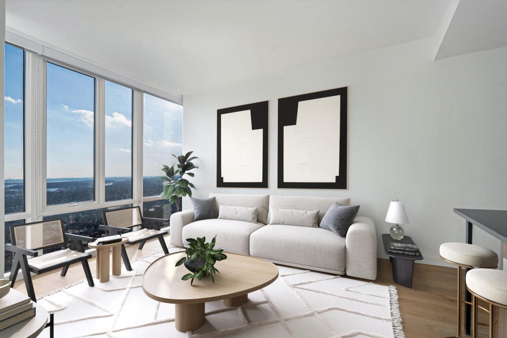 penthouse living room